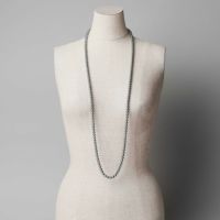 あこや黒真珠 ロングネックレス 6.5mm-7.0mm 100cm | ～7.0mm
