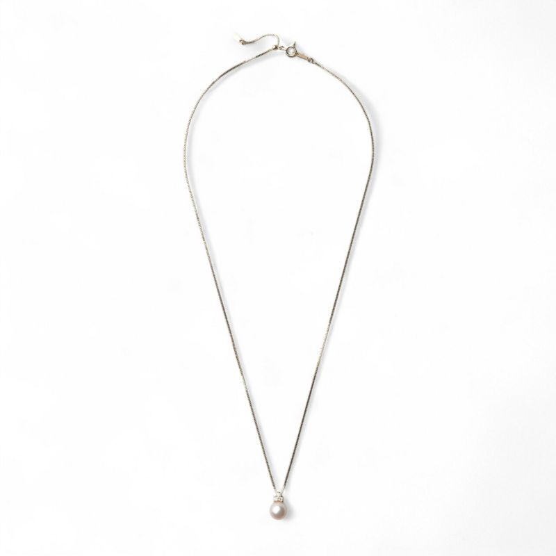 オーロラ花珠真珠 ペンダント7.5-8.0mm K18YG -Premium-