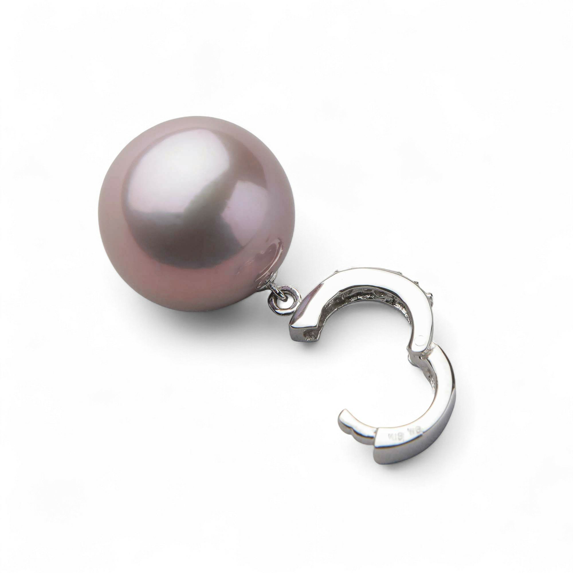 Mauvette 淡水真珠 クリッカー/ペンダントトップ 12mmUP K18WG