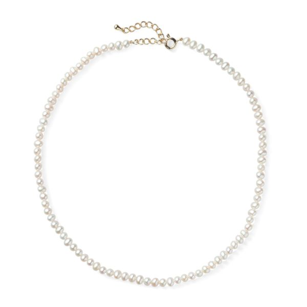淡水真珠　ベビーパールネックレス　4.0-5.0mm