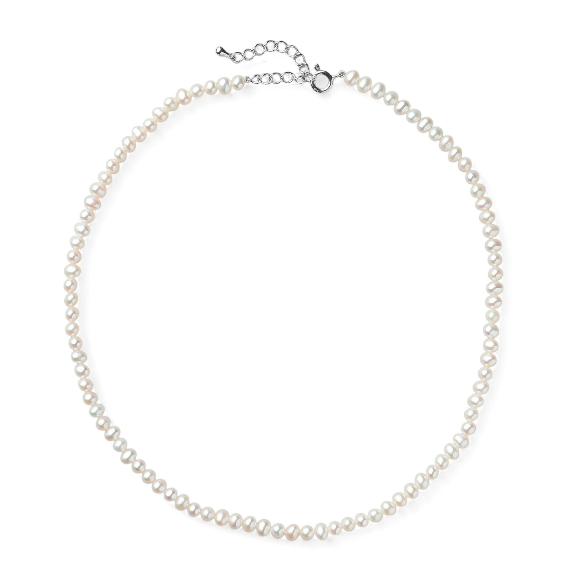 淡水真珠　ベビーパールネックレス　4.0-5.0mm