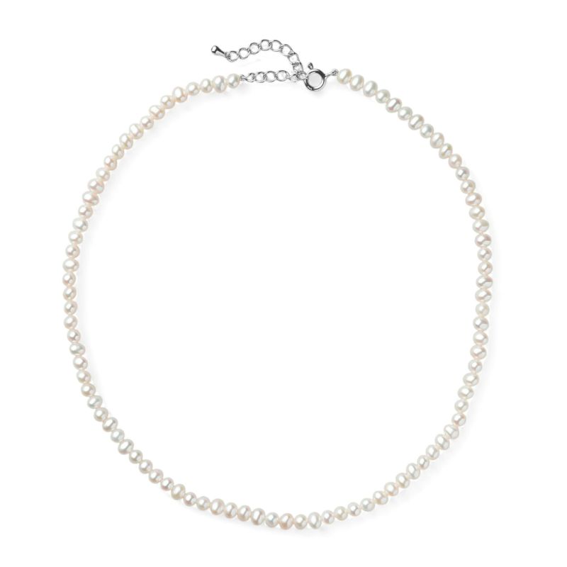 淡水真珠　ベビーパールネックレス　4.0-5.0mm