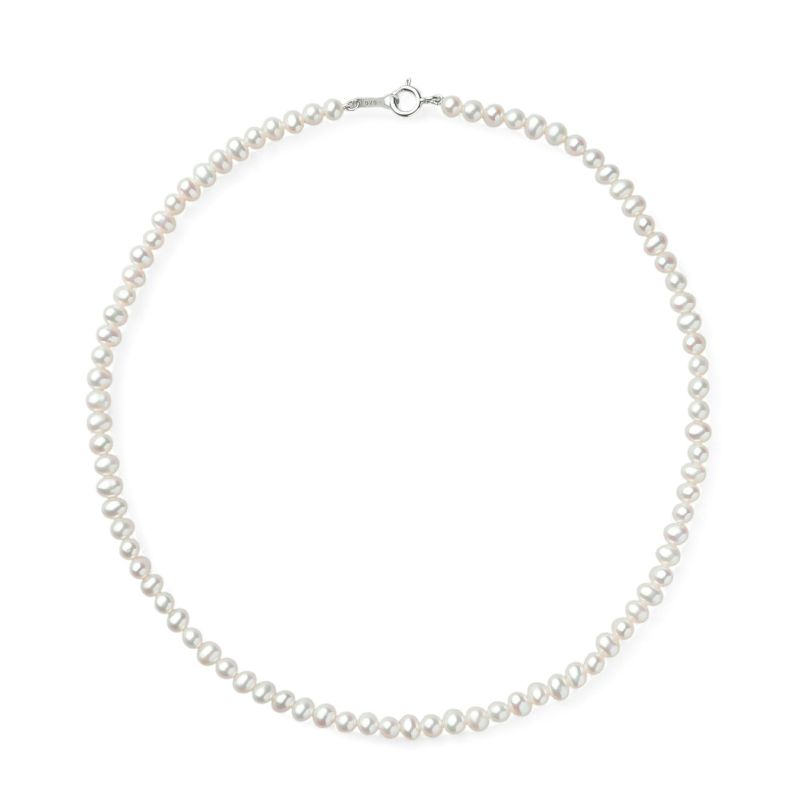 淡水真珠　ベビーパールネックレス　4.0-5.0mm