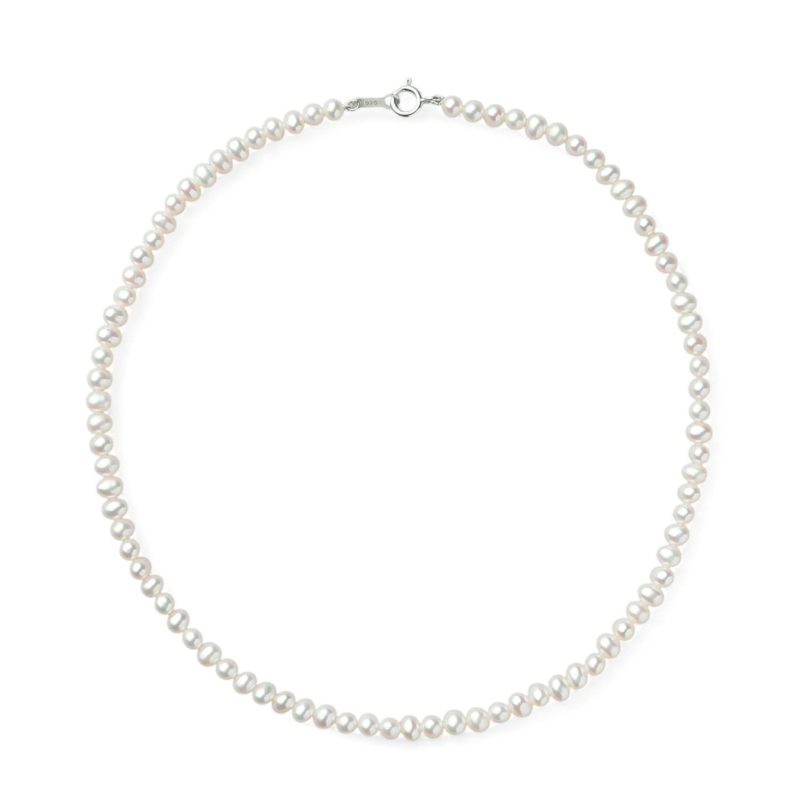 淡水真珠　ベビーパールネックレス　4.0-5.0mm