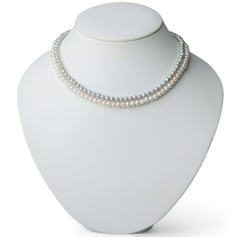 淡水真珠　ベビーパールネックレス　4.0-5.0mm