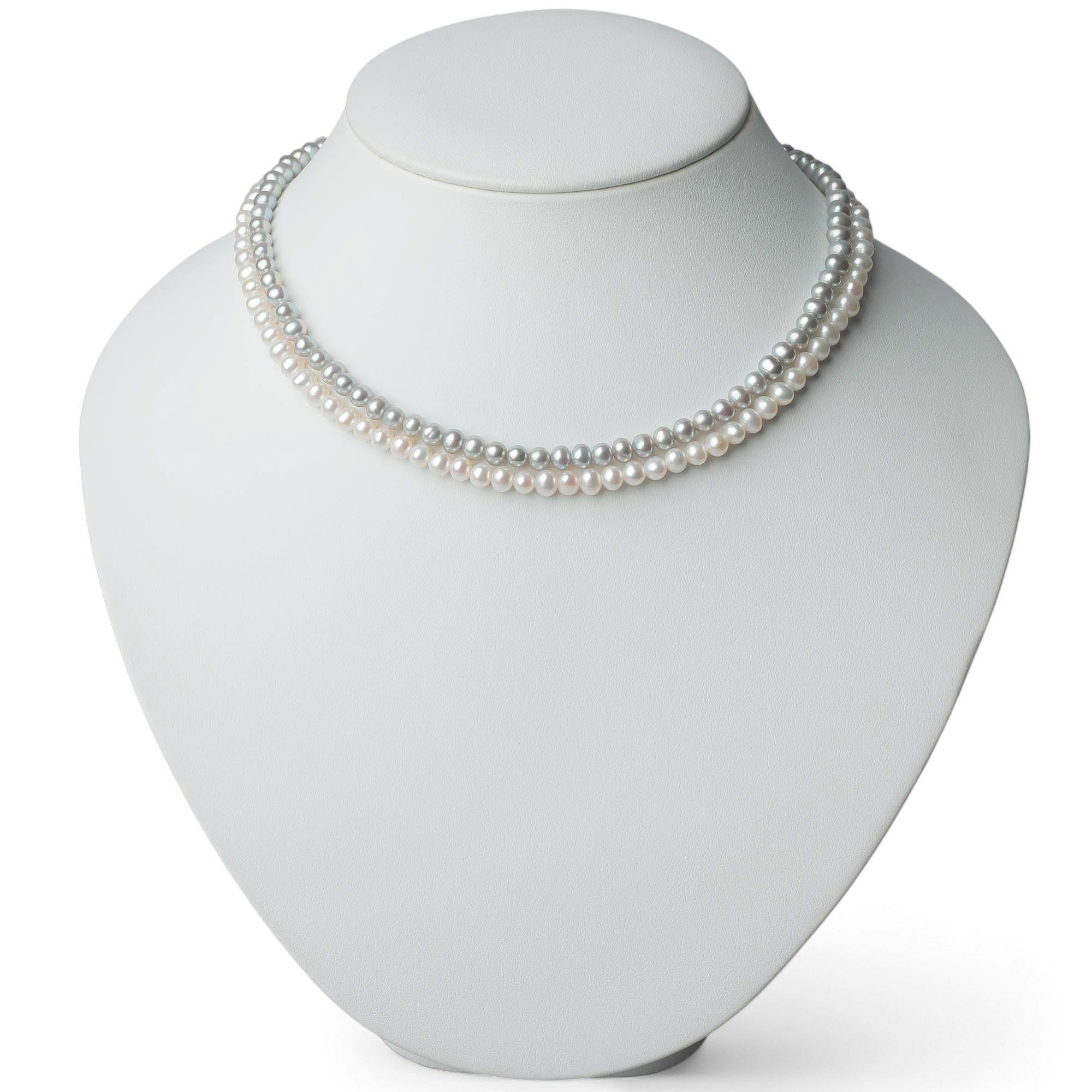 淡水真珠　ベビーパールネックレス　4.0-5.0mm