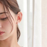 WEB限定】LUXE あこや真珠 ピアス8.5-9.0mm K18YG/PT900 | あこや真珠