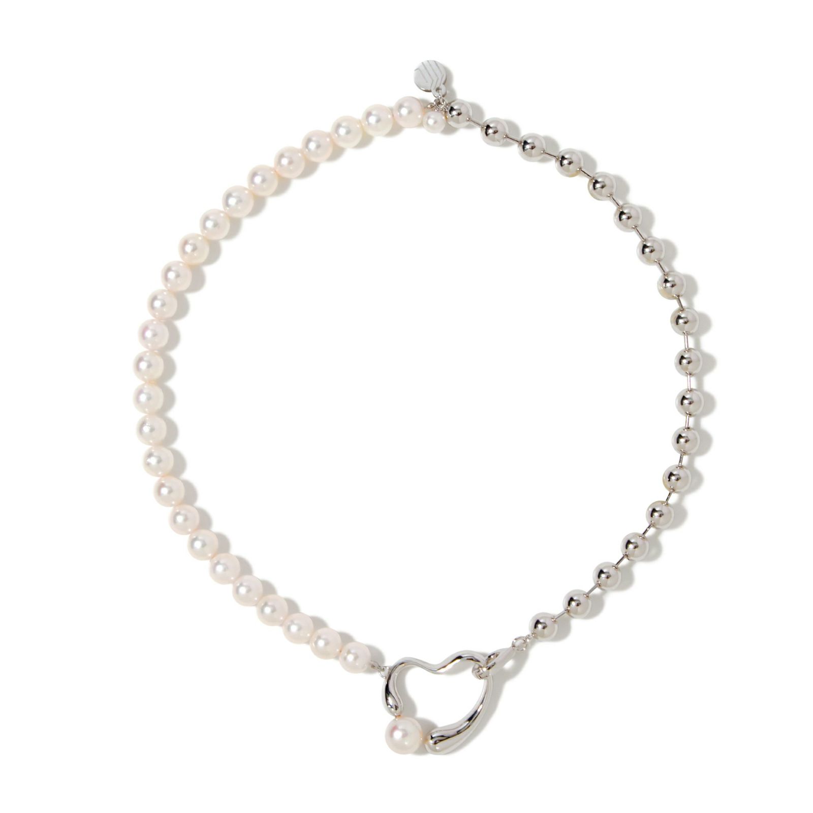 マルレナ メロディネックレスあこや真珠 6.5-7.0mm SV925