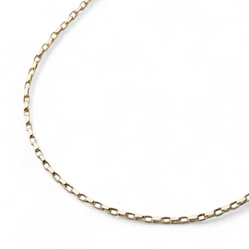 オーバルエスカルゴ チェーン50cm/4.5mm K18YG