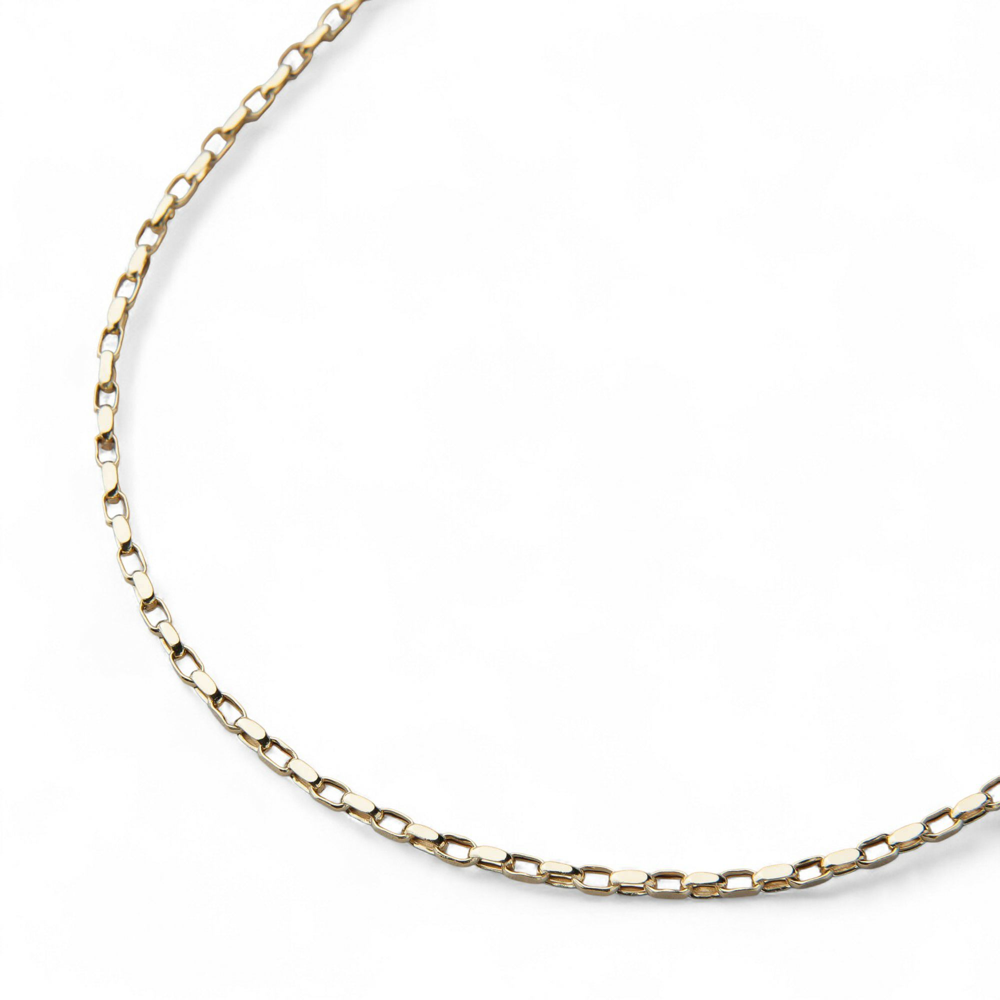 オーバルエスカルゴ チェーン50cm/4.5mm K18YG