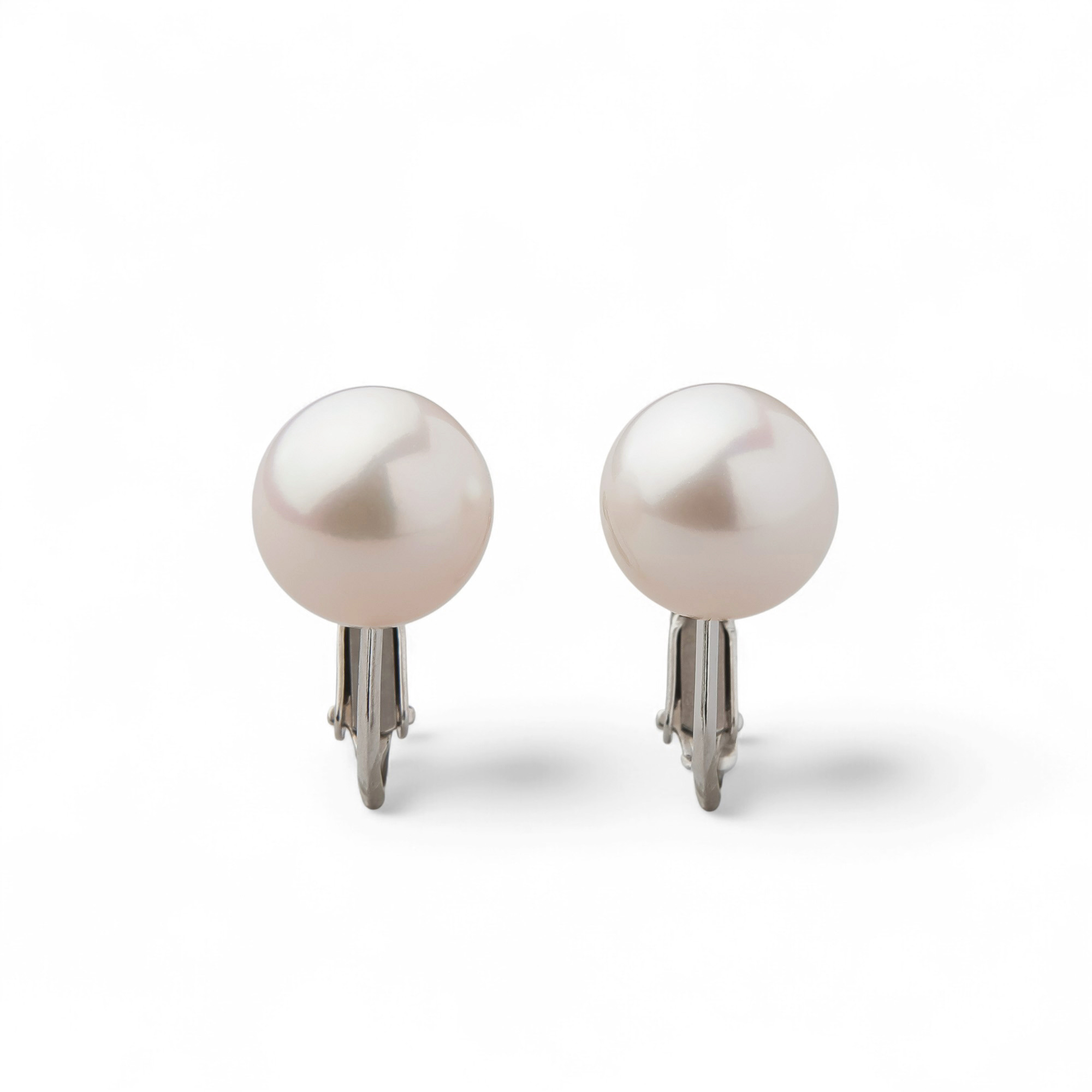 Bubble 淡水真珠 イヤリング9mmUP SV925 ホワイト