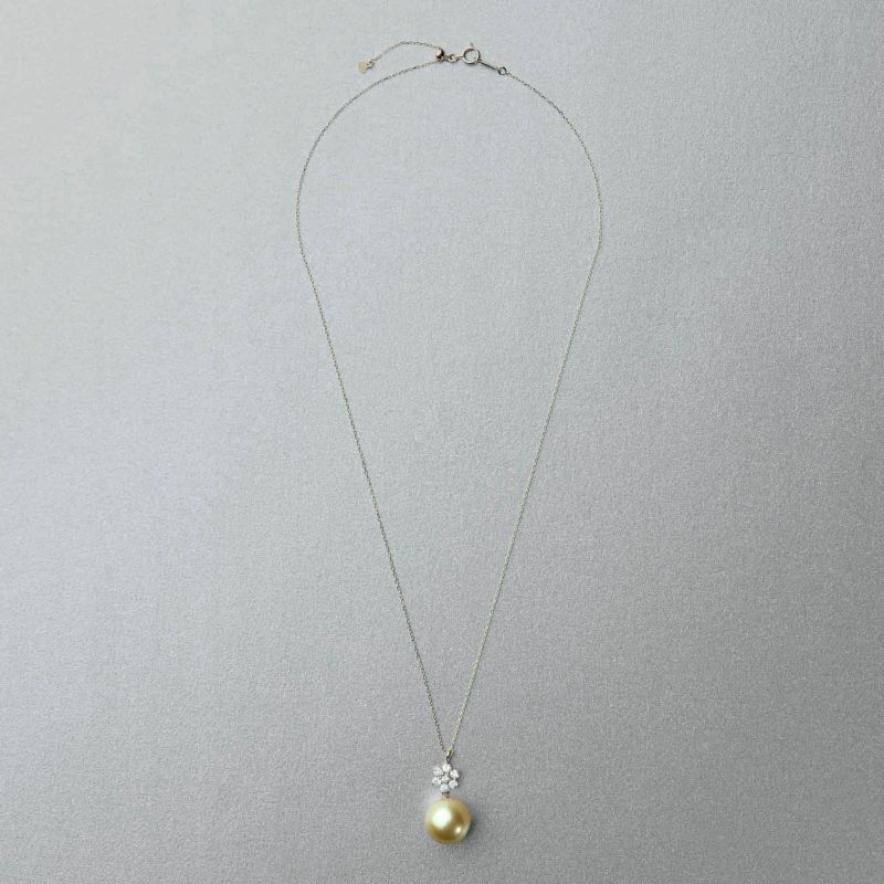 8.5～12.1 ミリ 南洋白蝶真珠 ネックレス