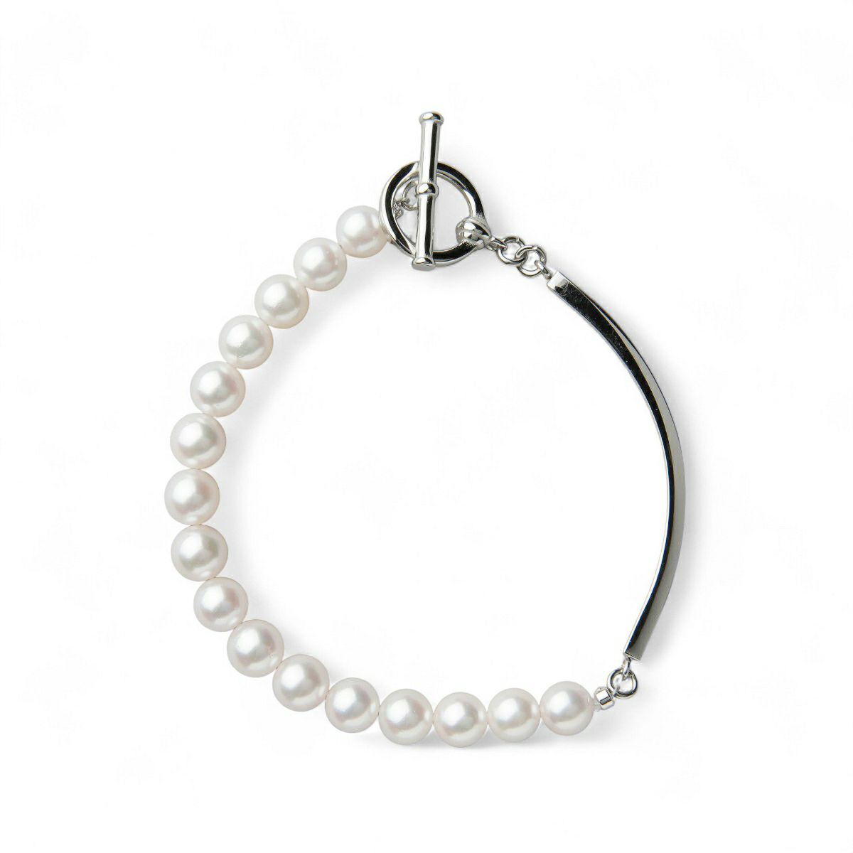 あこや真珠 ブレスレット7.5-8.0mm SV925 | ブレスレット・念珠 