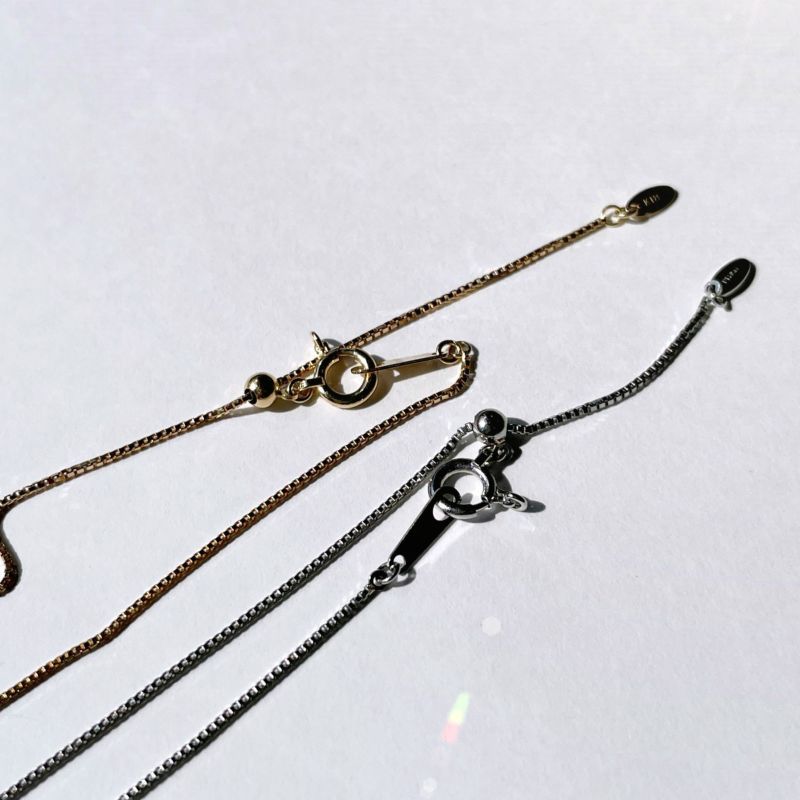 オーロラ花珠真珠 スルーペンダントネックレス 8.5-9.0mm K18YG -Premium-