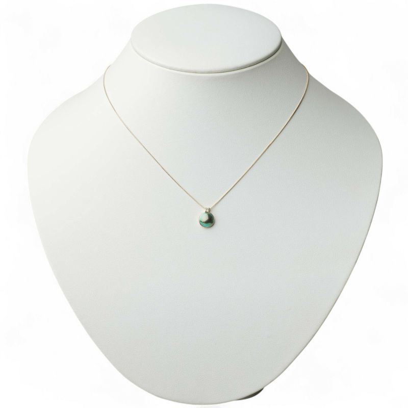 Abalone アワビ真珠 ペンダント　8mmUP K18YG