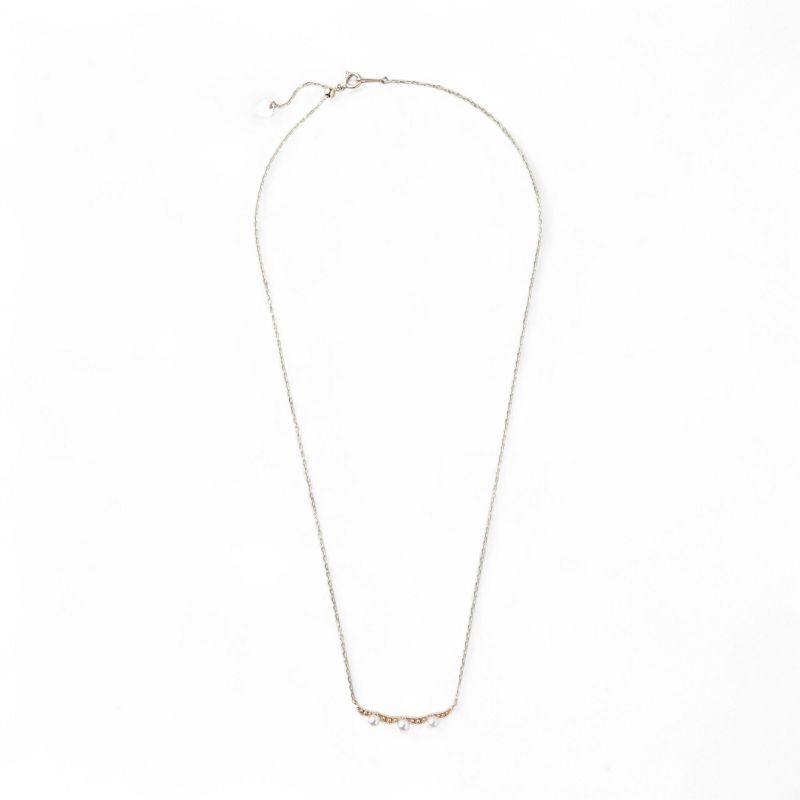 Fleur Eclat あこや真珠 ティアラペンダント 3.0-3.5mm K10YG