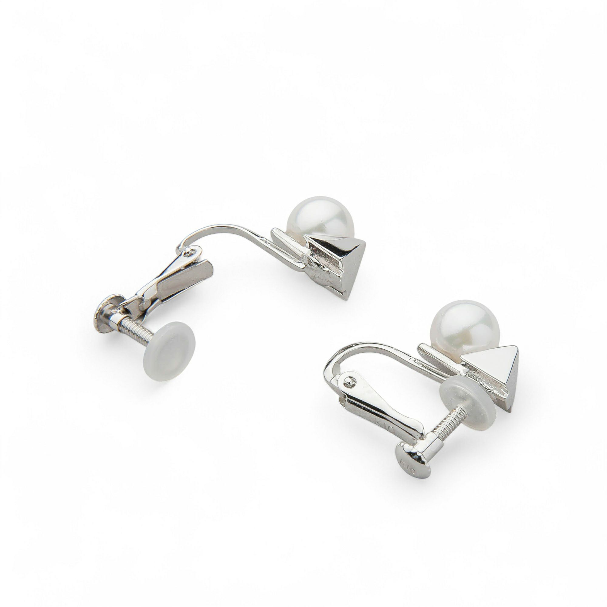 Carina あこや真珠 イヤリング　5.5-6.0mm K10WG