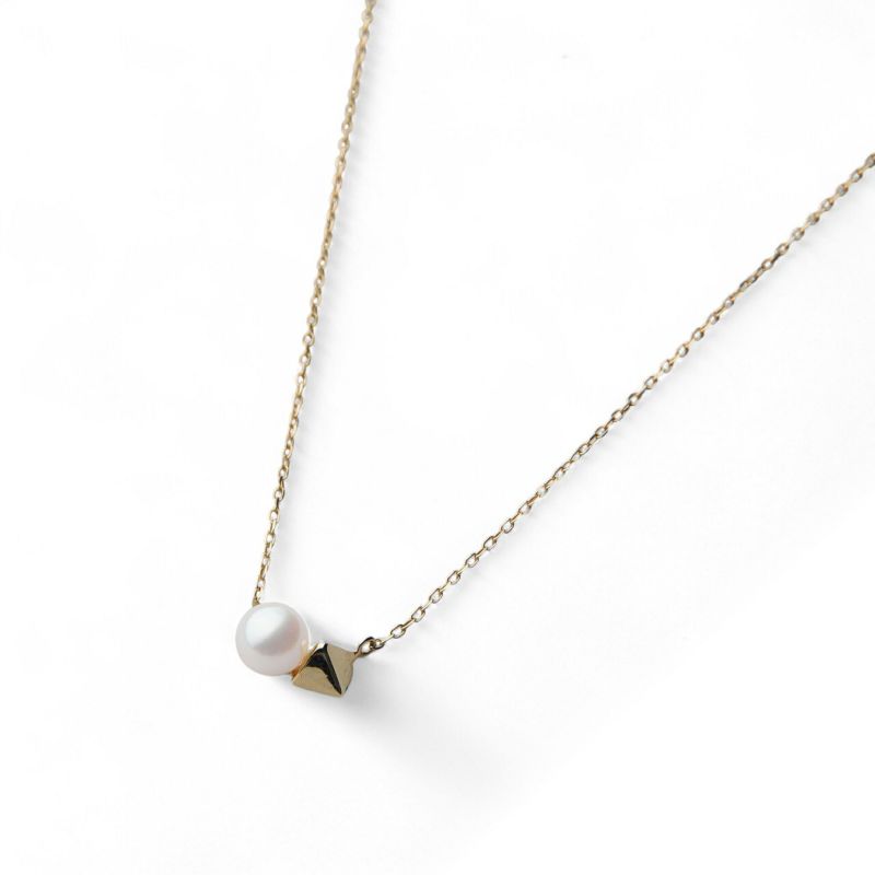 Carina あこや真珠 ペンダント　5.5-6.0mm K10YG