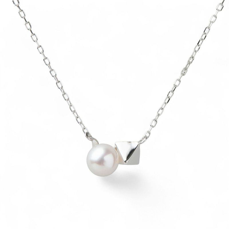 Carina あこや真珠 ペンダント　5.5-6.0mm K10WG