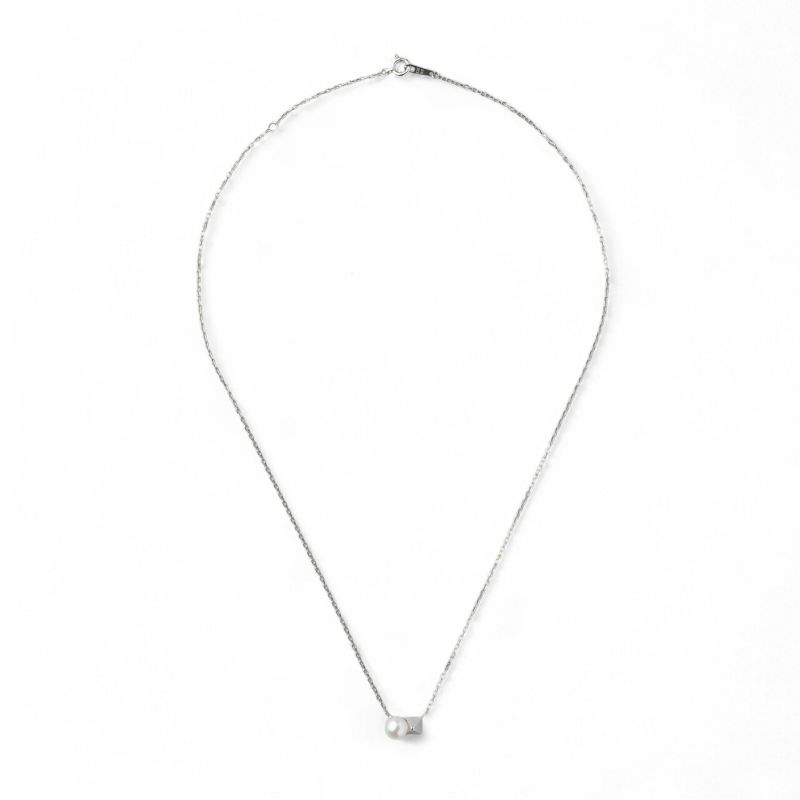 Carina あこや真珠 ペンダント　5.5-6.0mm K10WG