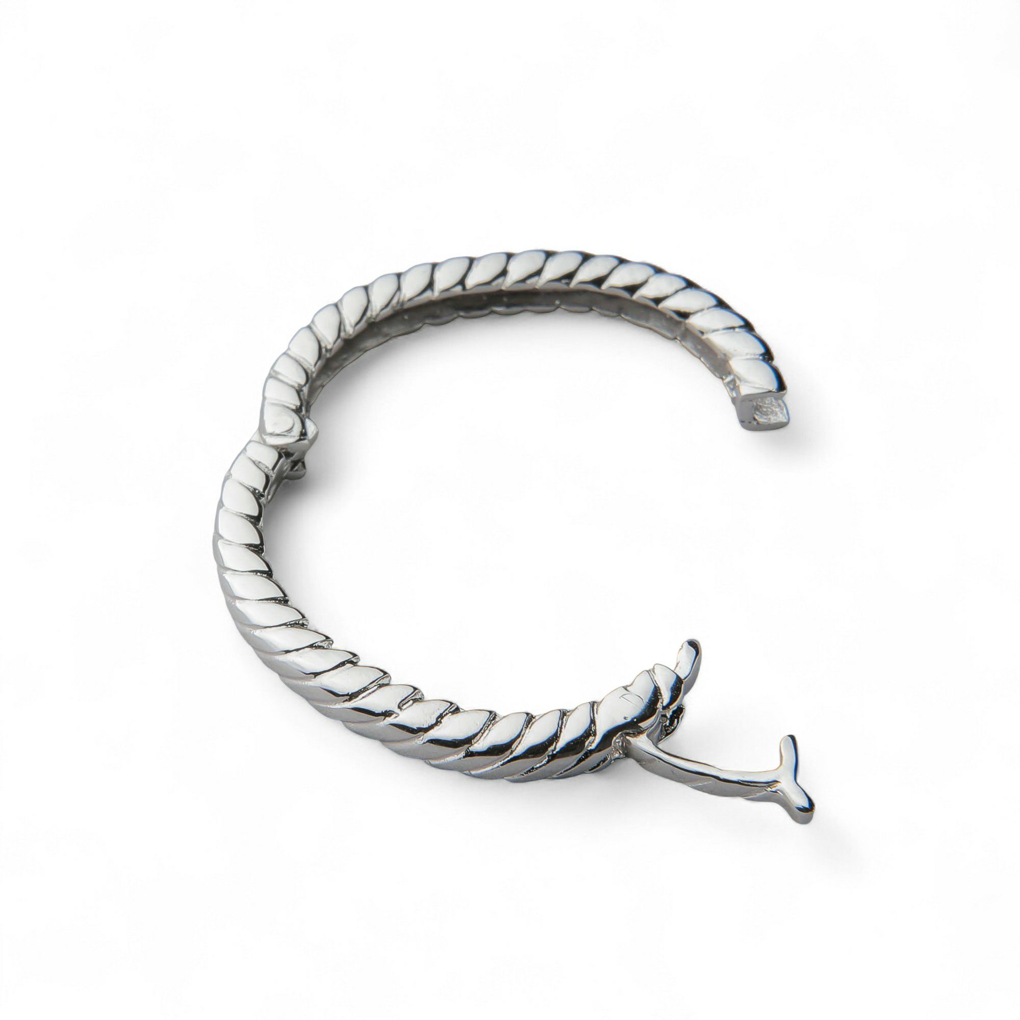 ロングネックレス アレンジ用 ショートナー Lサイズ　SV925