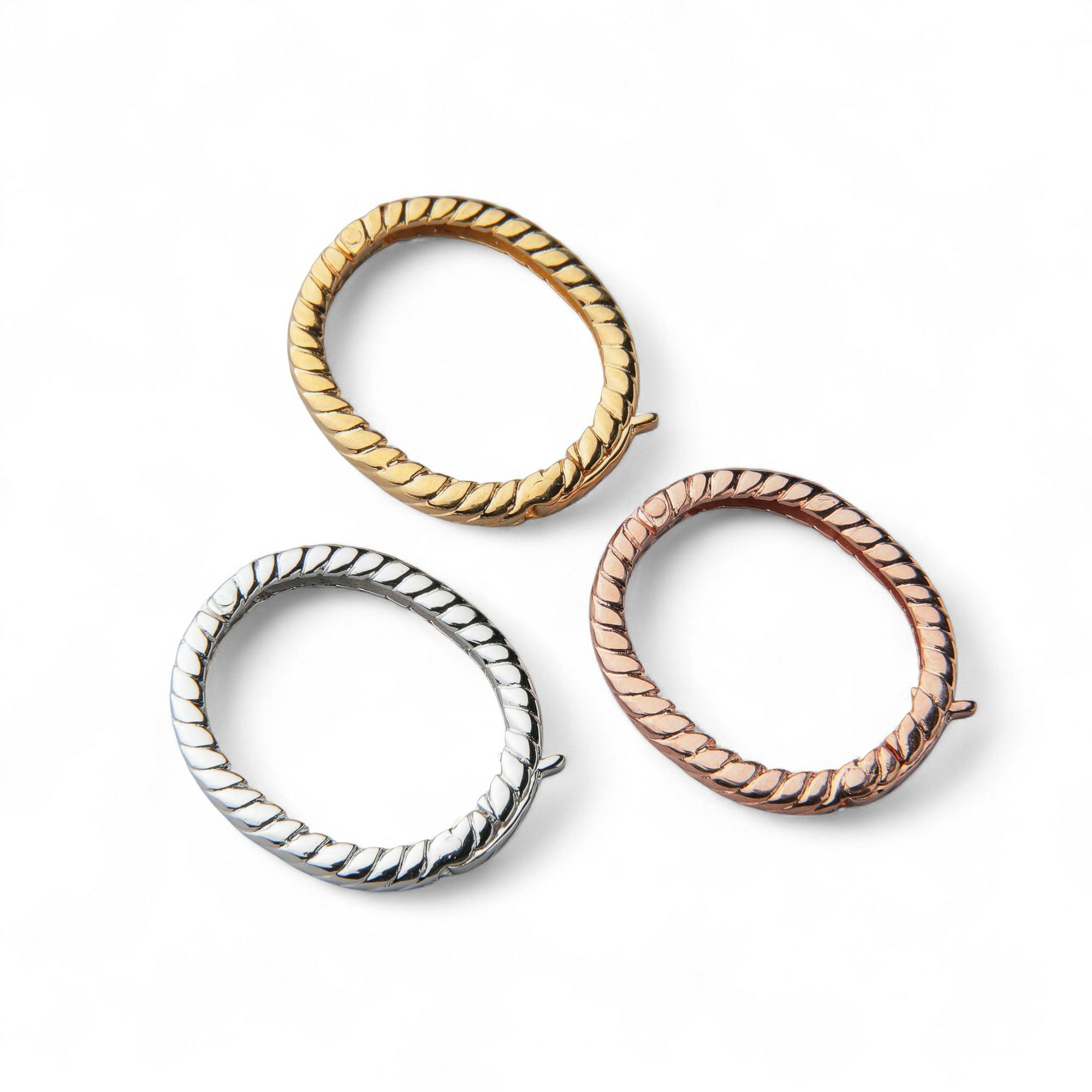 ロングネックレス アレンジ用 ショートナー Lサイズ　SV925