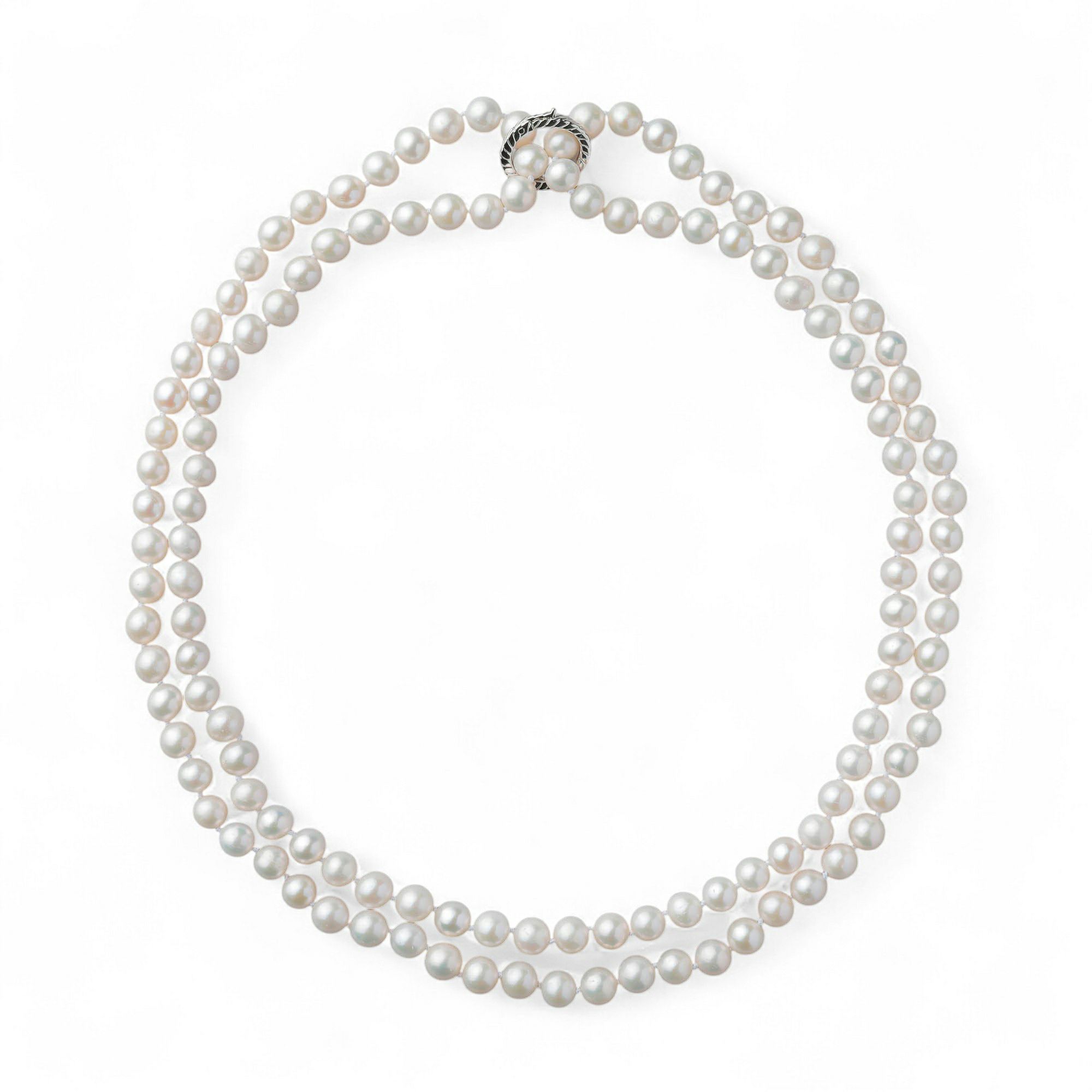 ロングネックレス アレンジ用 ショートナー Sサイズ　SV925