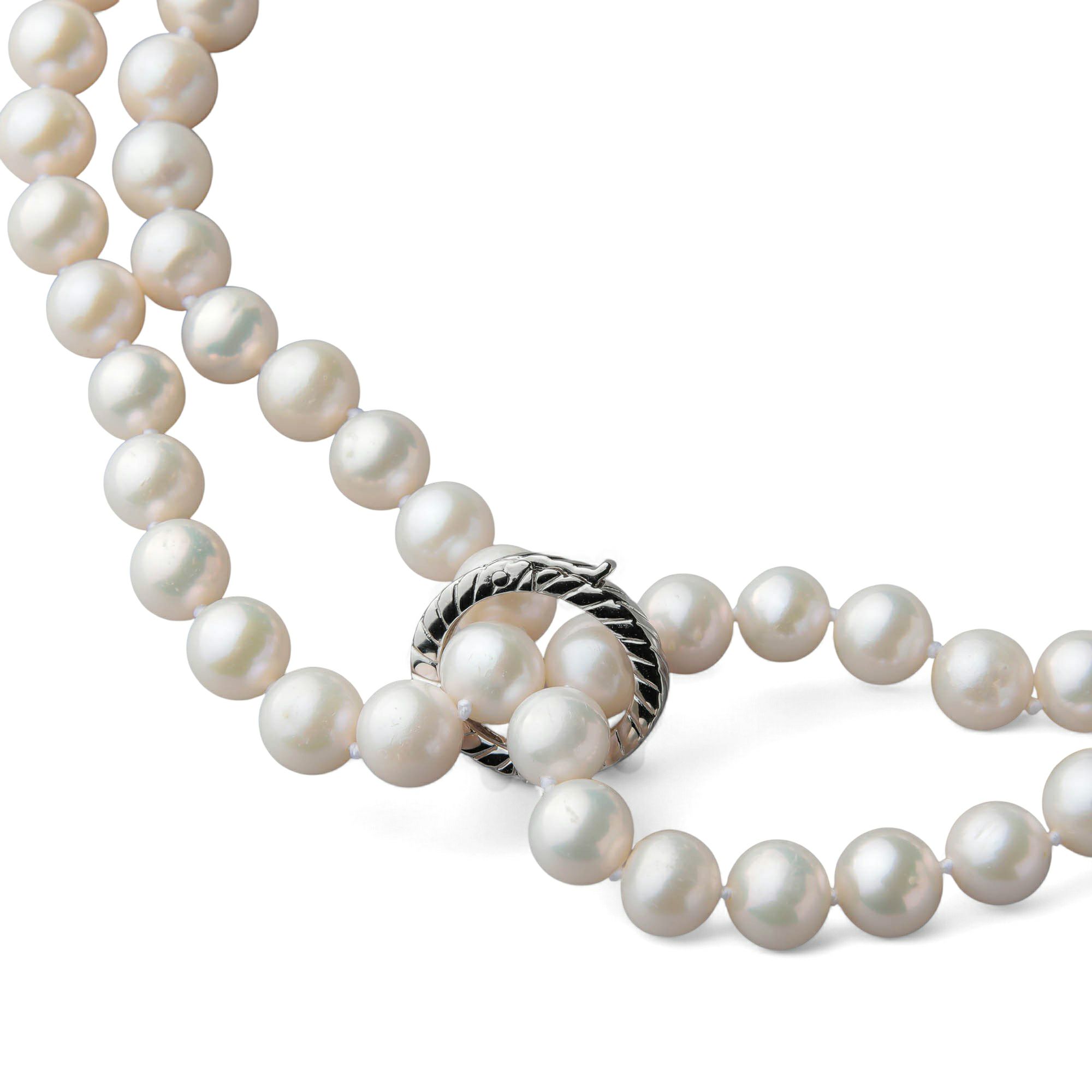 ロングネックレス アレンジ用 ショートナー Sサイズ　SV925