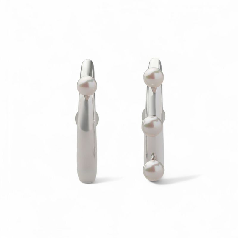 マルレナ ムアピアス あこや真珠　4.5-5.0mm SV925/PT900