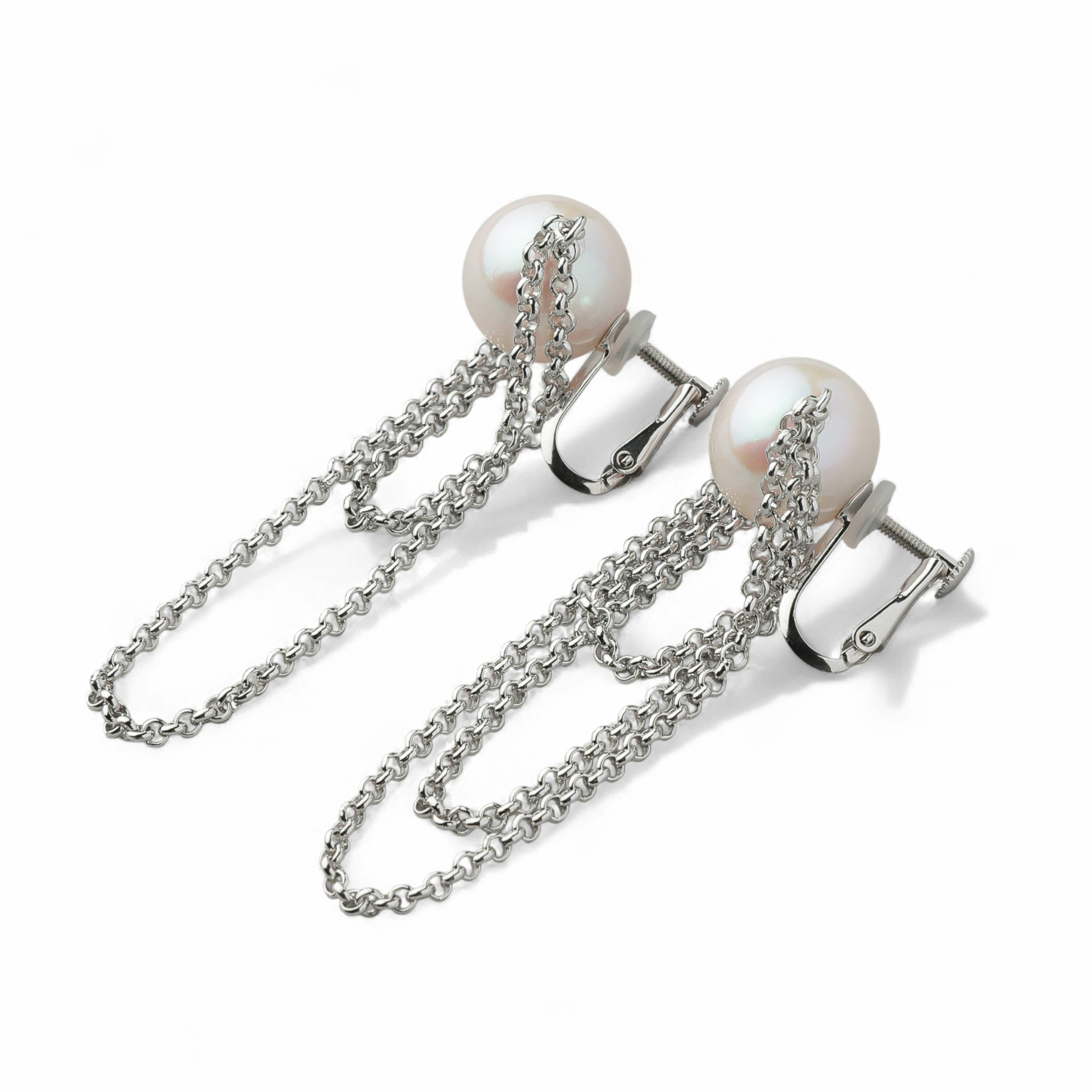 マルレナ リアンピアス/イヤリング　淡水真珠 11mm SV925/PT900