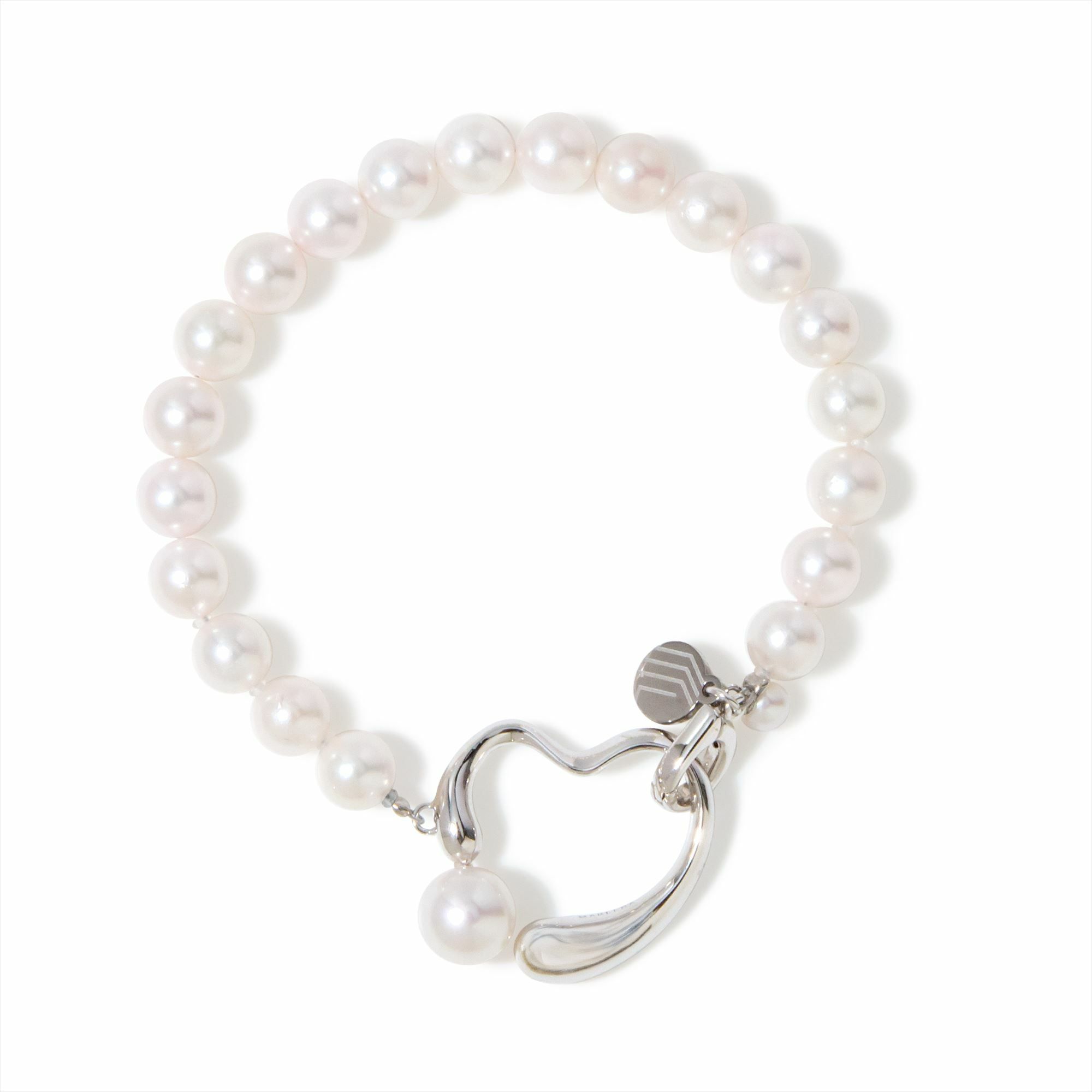 マルレナ メロディブレスレット あこや真珠 6.0-8.5mm SV925 /18cm(M)