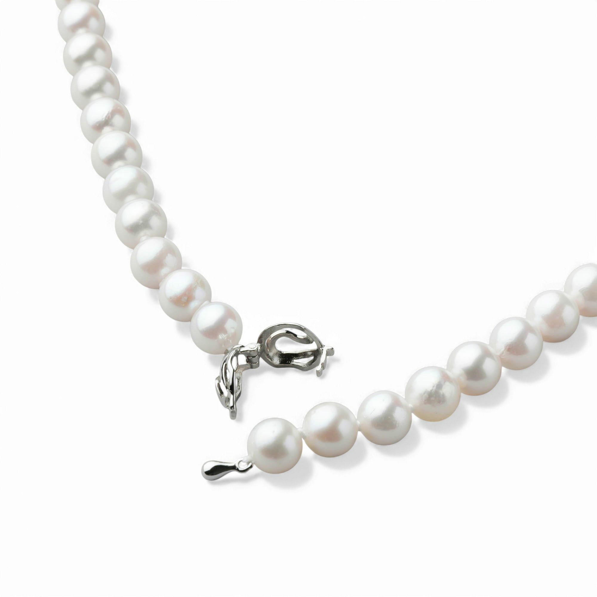 あこや真珠 ロングネックレス　7.5-8.0mm　120cm