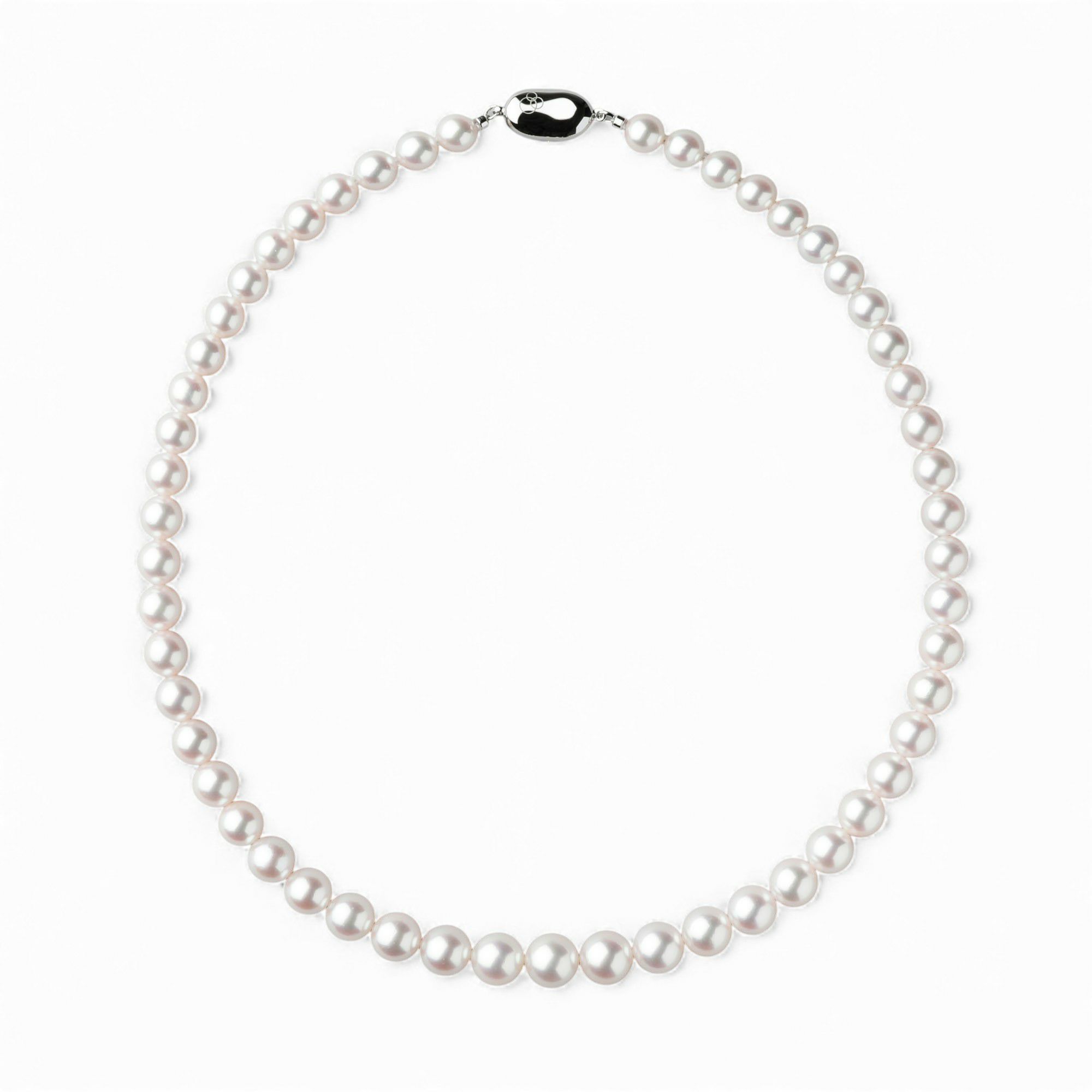 -GIA鑑定書付- あこや花珠真珠 ネックレス　7.0-9.5mm [WSP]