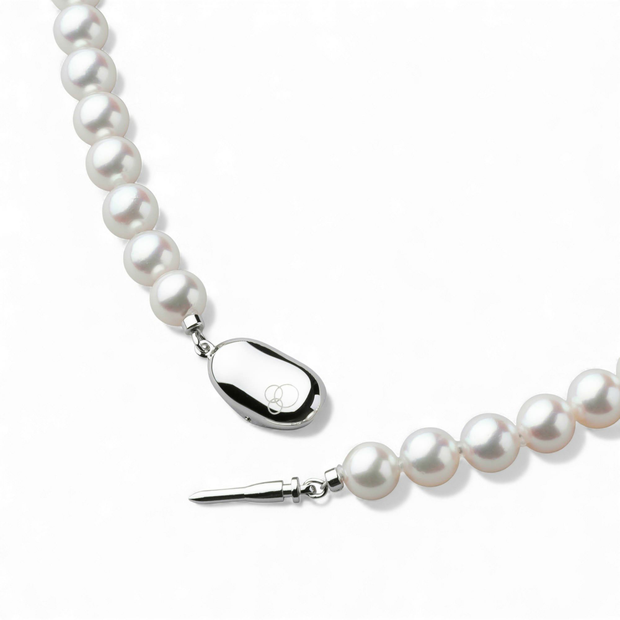 -GIA鑑定書付- あこや花珠真珠 ネックレス　7.0-9.5mm [WSP]