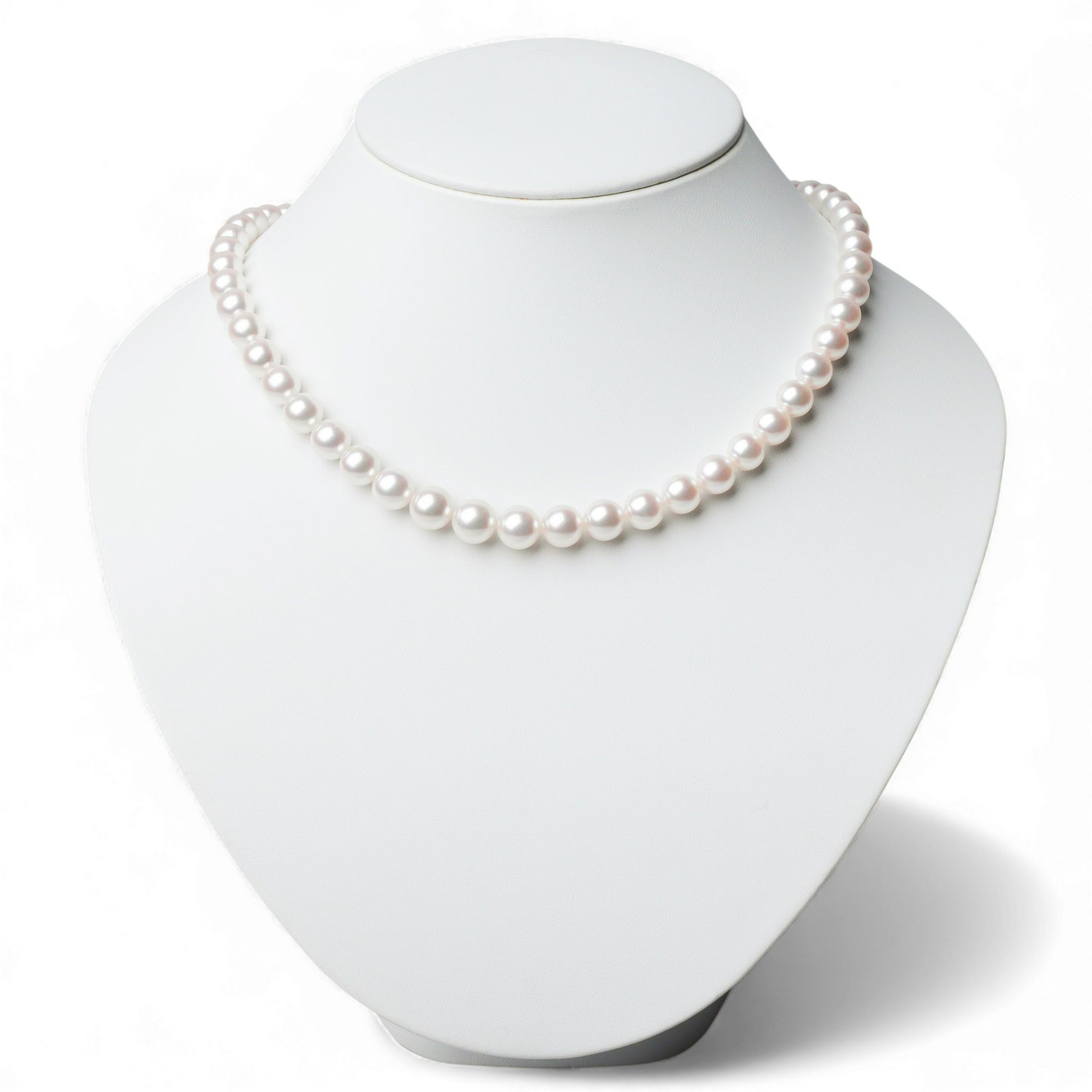 -GIA鑑定書付- あこや花珠真珠 ネックレス　7.0-9.5mm [WSP]