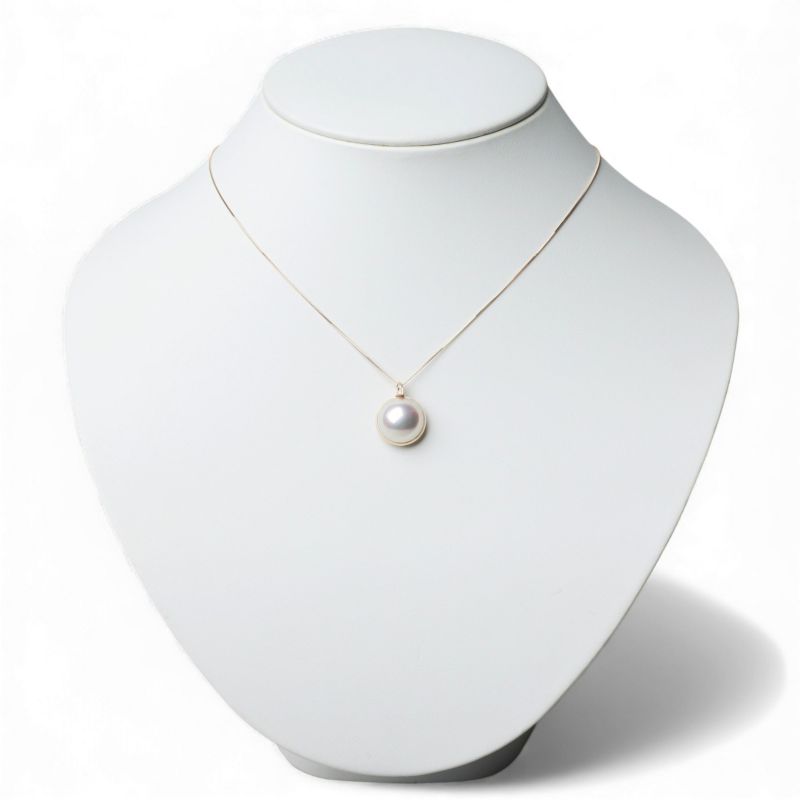 マベ真珠 ペンダントトップ 13mmUP K18YG [WSP] | その他ペンダント