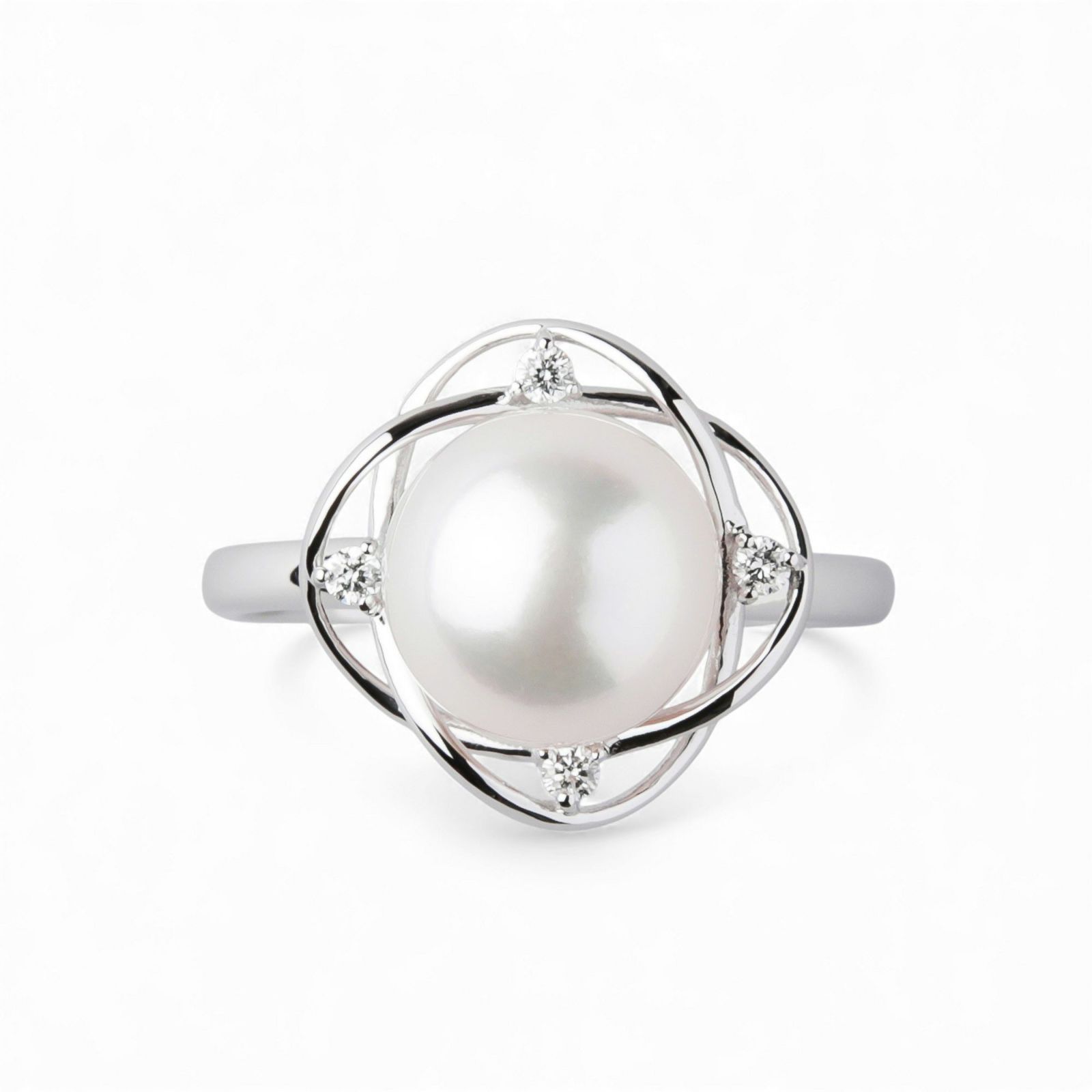 LUXE あこや真珠 リング　8.5-9.0mm PT900