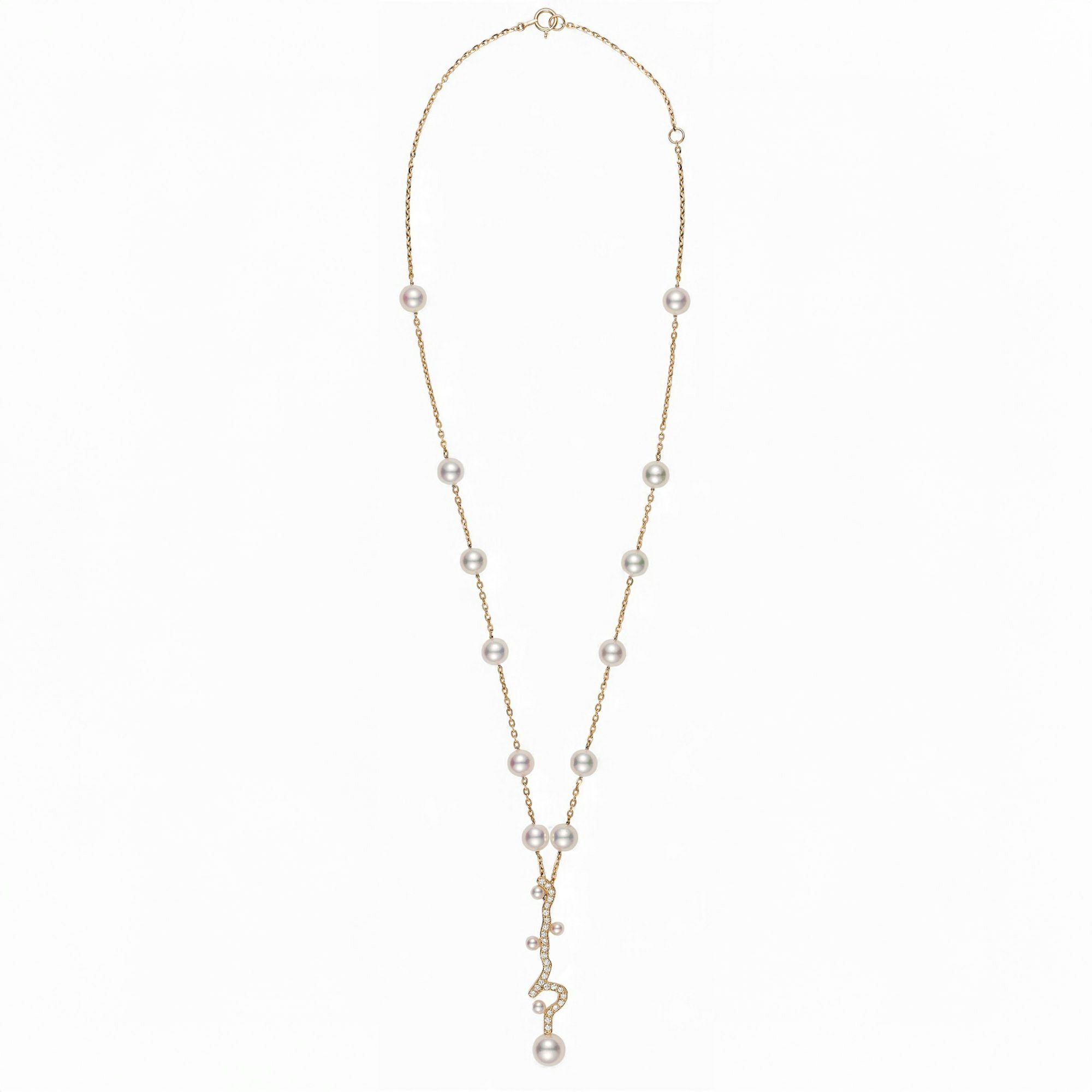 KOKORO　ステーションパールネックレス [WSP]