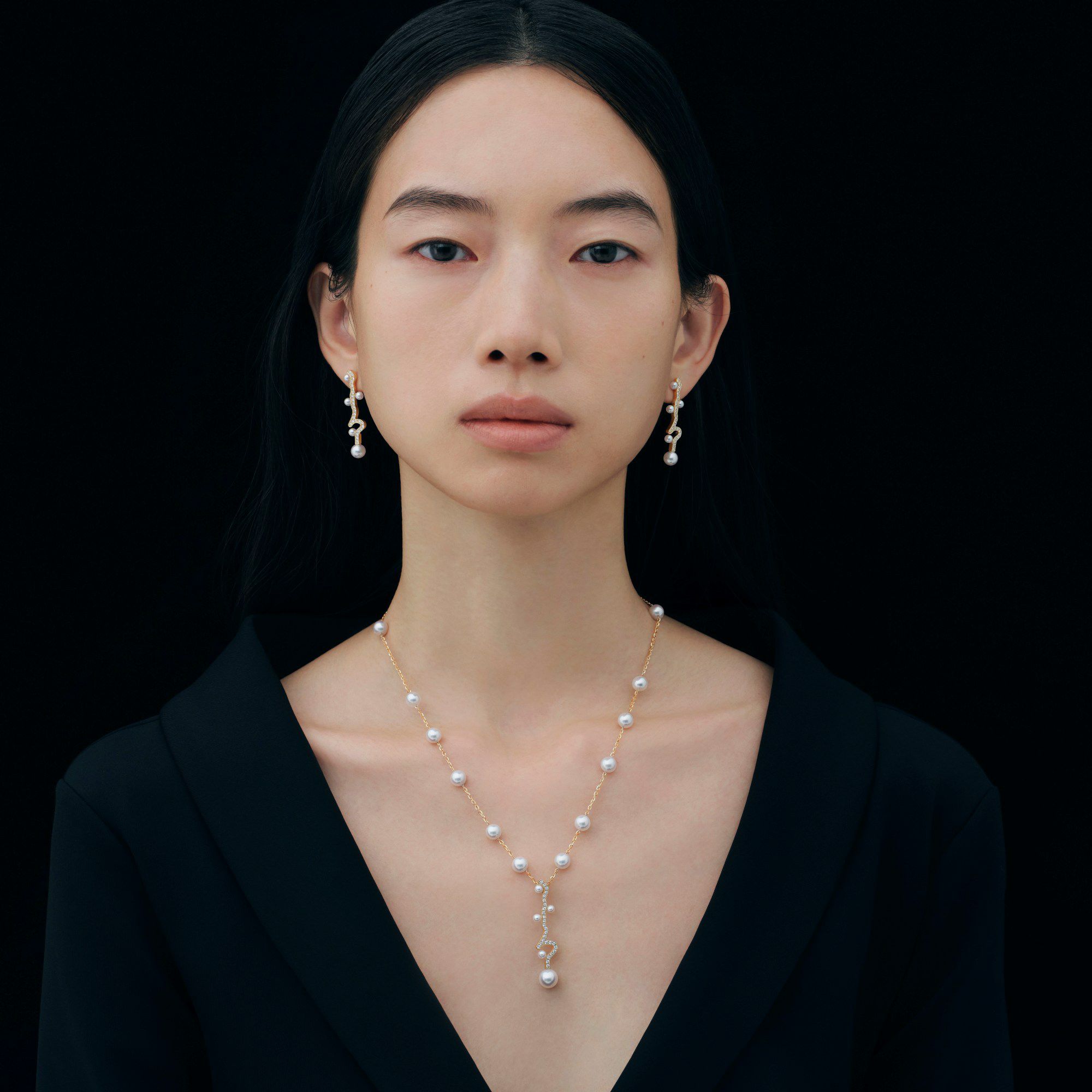 KOKORO　ステーションパールネックレス [WSP]