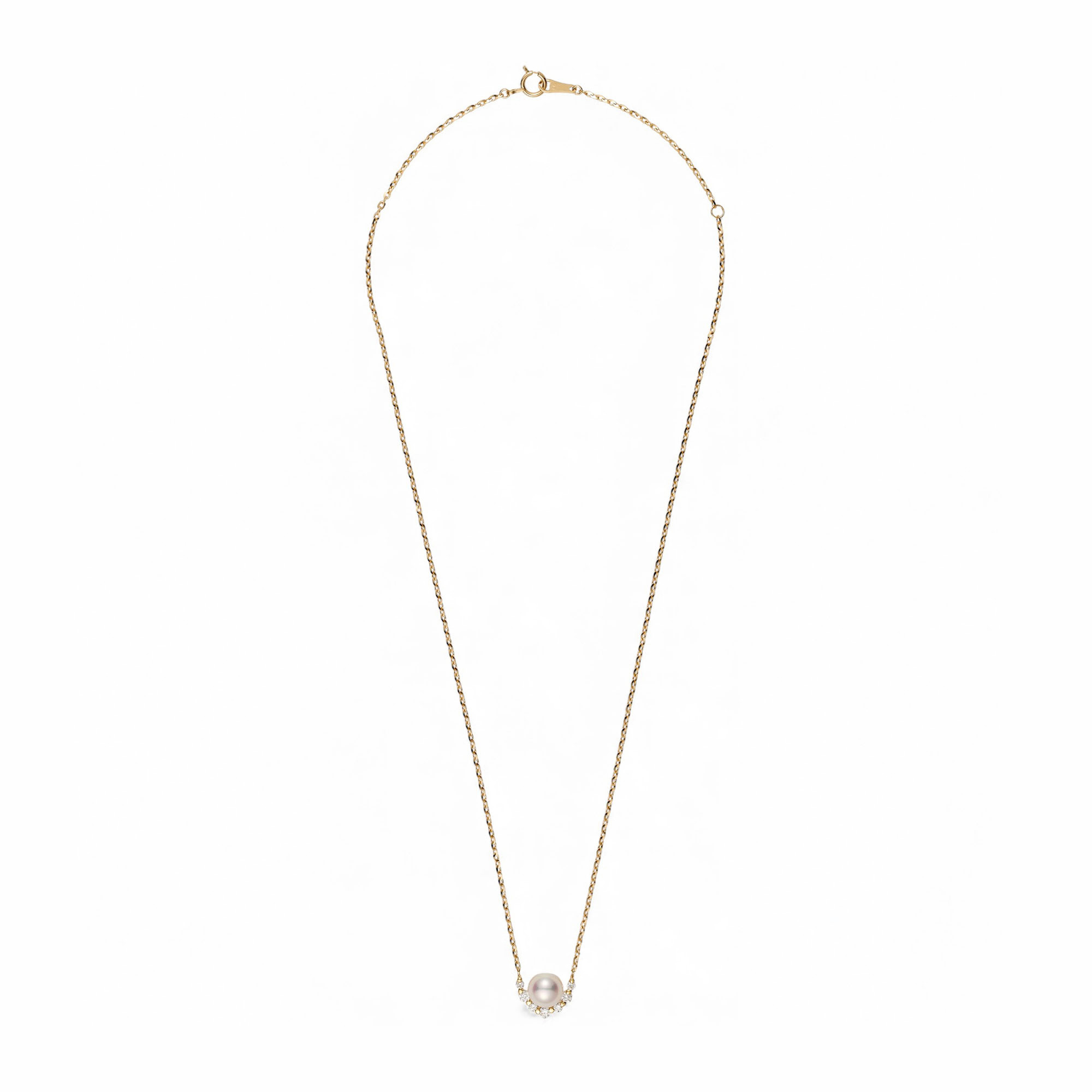 パールとりまき ペンダント K18YG [WSP]