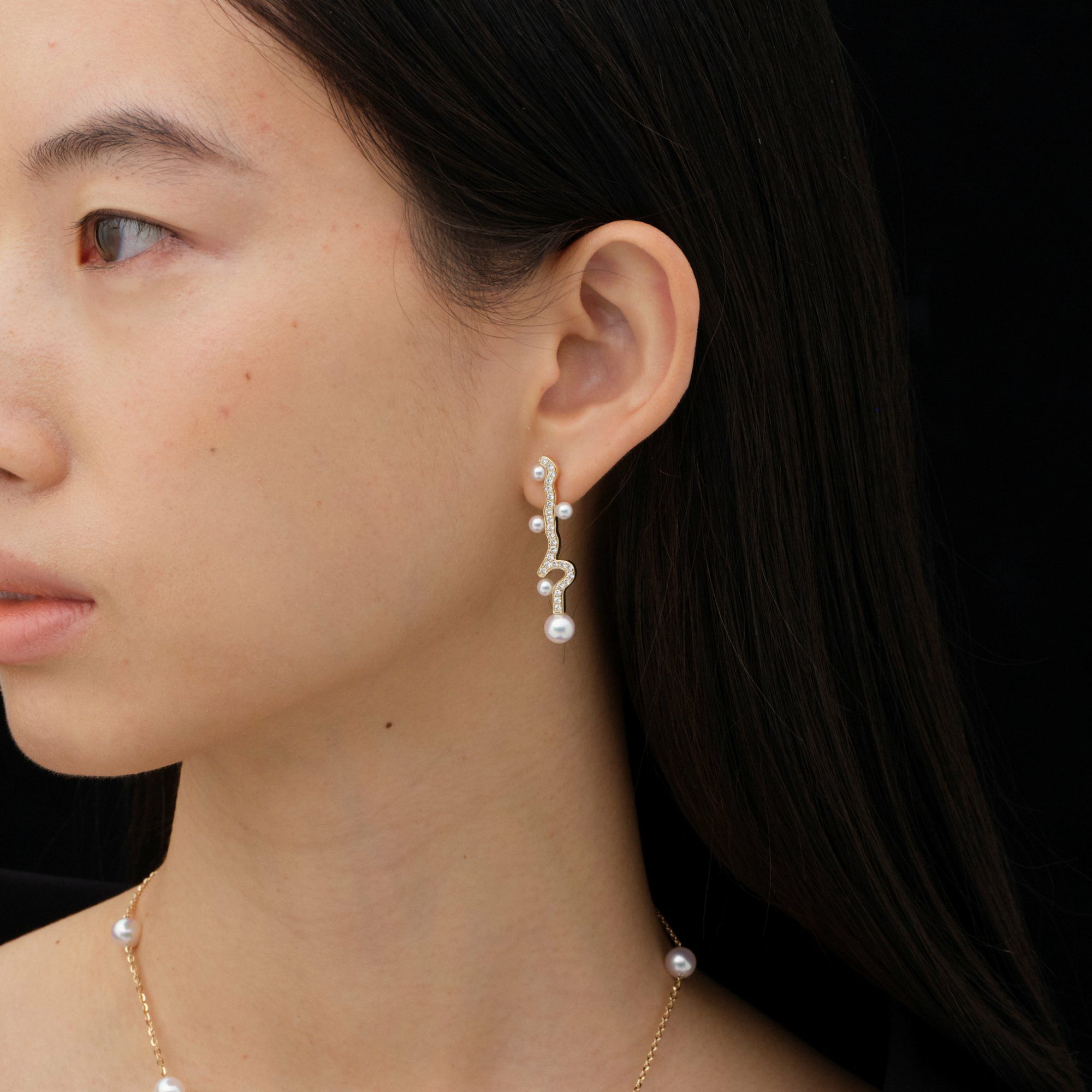 KOKORO　パールピアス [WSP]