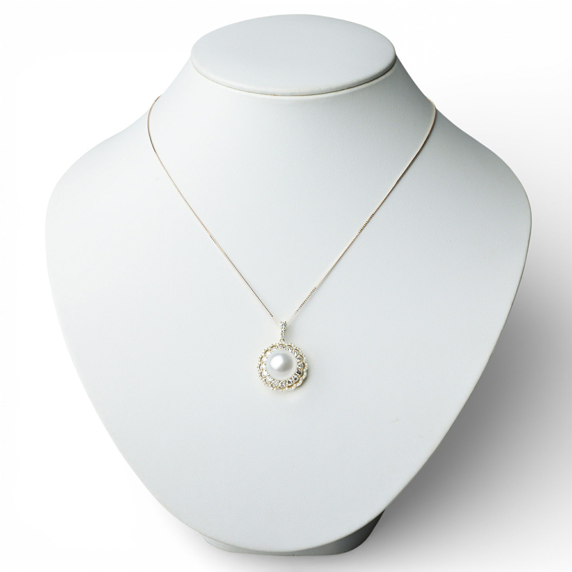 南洋白蝶真珠 ペンダントトップ　12mmUP K18YG オーロラフェニックス鑑別 [WSP]